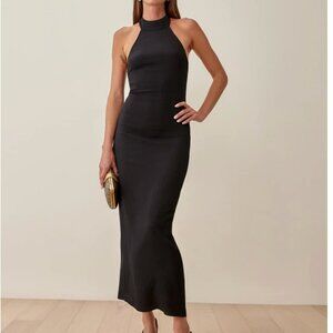 Reformation Filippa Halterneck Long Dress w/ Tags Size: XS | US 2